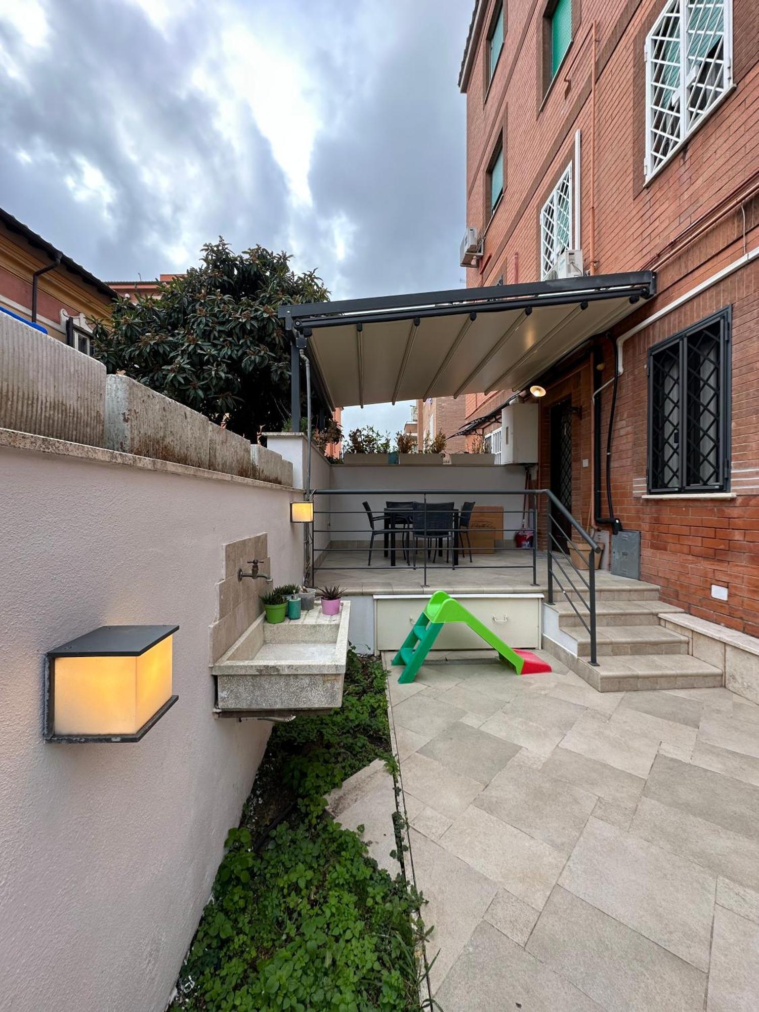 Ferienwohnung Il Nido Di Roma - Ospedale Gemelli & Garden Exterior foto